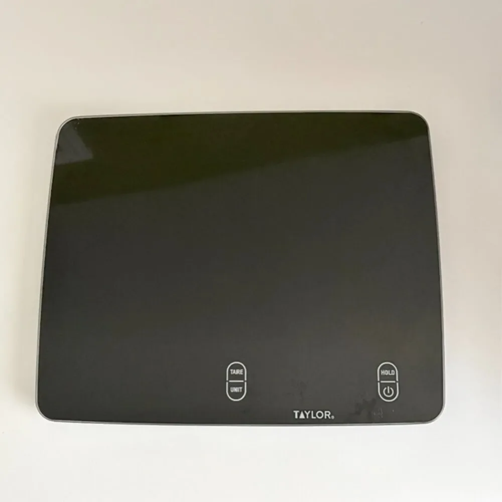 Taylor 5331398 Expanded Platform Digital Kitchen Scale 30 lb Waterproof